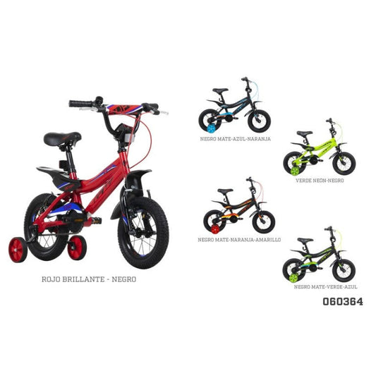 BICICLETA 12 MOTO TXT650 GW COLORES (060364)