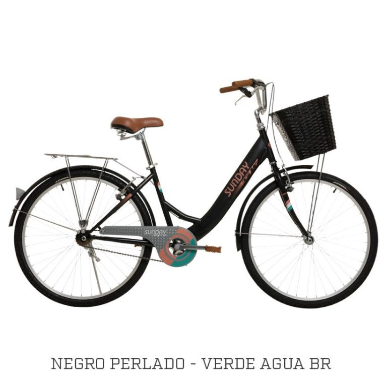 BICICLETA 26 PLAYERA GW SUNDAY ACERO