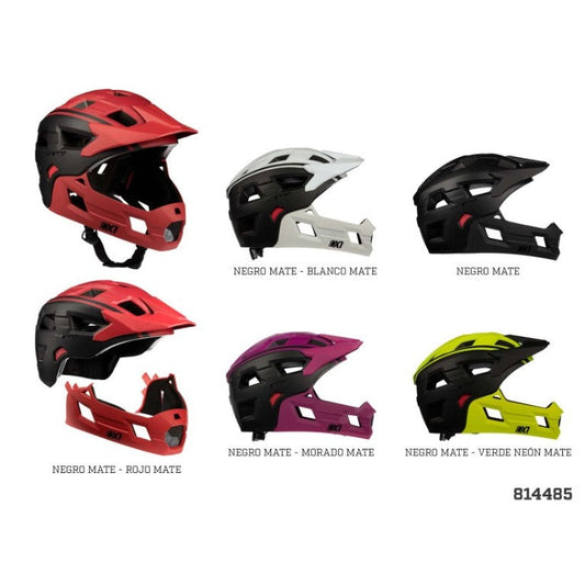 CASCO  FULLFACE INFANTIL BMX REMOVIBLE X1 GW