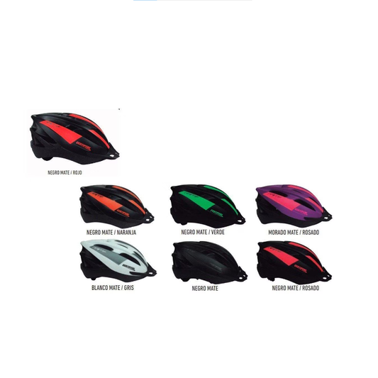 CASCO GW -040 CENTIPEDE RUTA/MTB COLORES