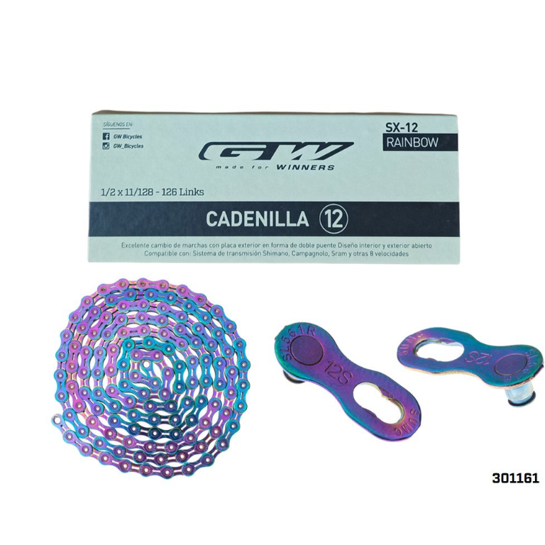 CADENILLA 12VEL GW SX12 TORNASOL RAINBOW S/LIGHT